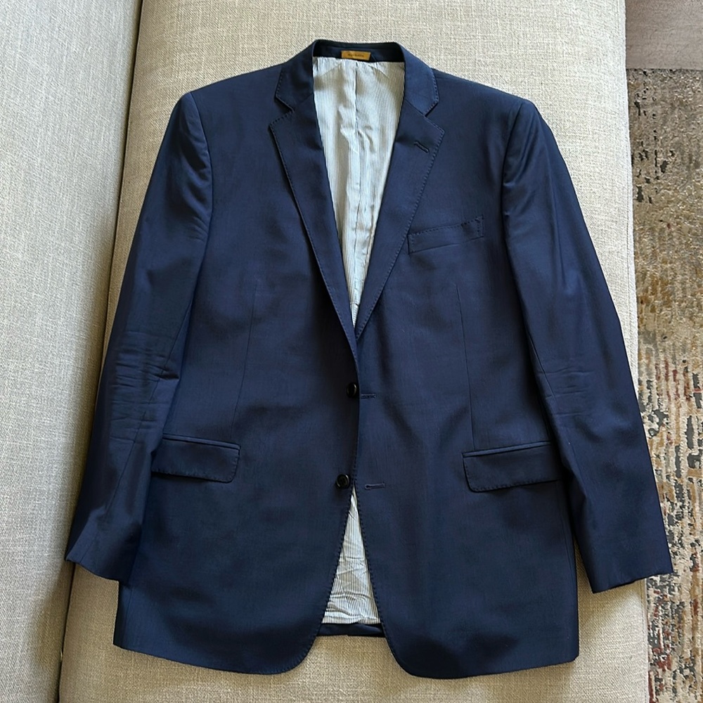 Brooks Brothers Navy Suit 44L